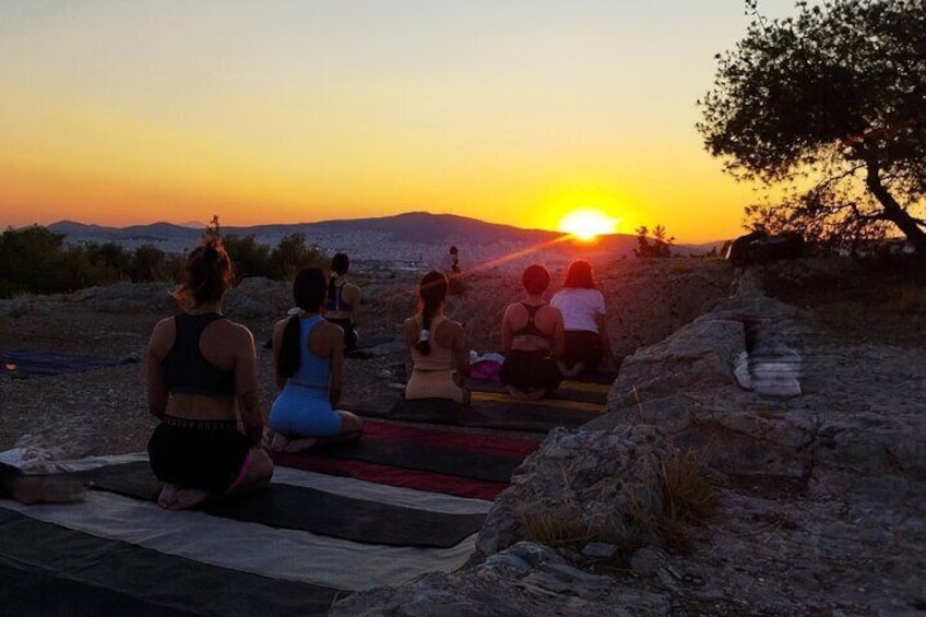 Mythical Yoga & Meditation Acropolis at Sunrise & Sunset