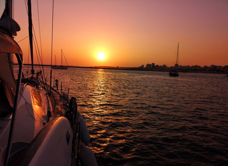 Picture 1 for Activity From Vilamoura: Sunset Tour on a Luxury Sailing Yacht