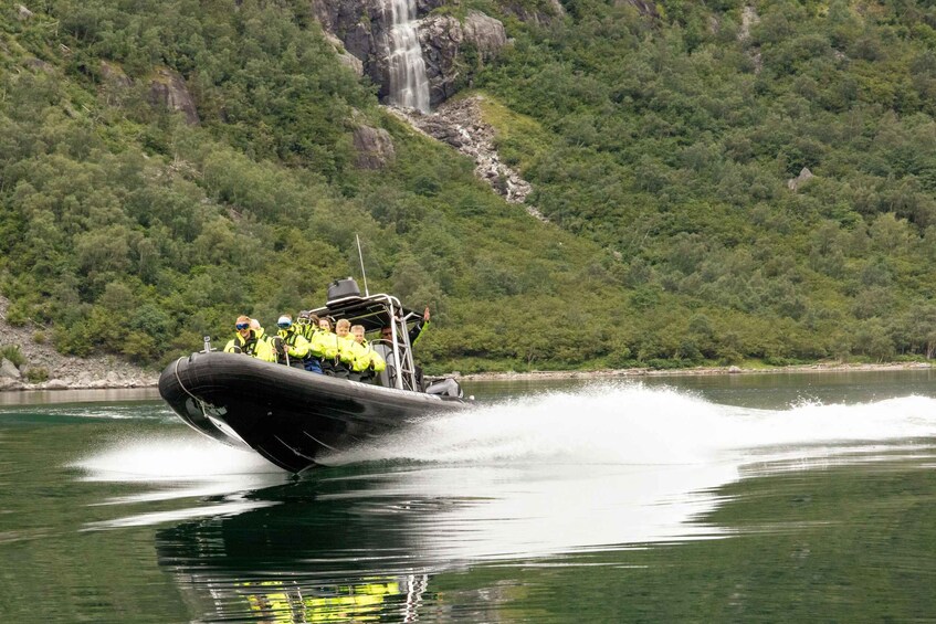 Picture 3 for Activity Eidfjord: 1-Hour Fjord RIB Tour