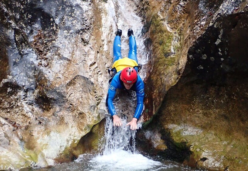 From Bovec: Sušec Stream Canyoning in the Soča Valley