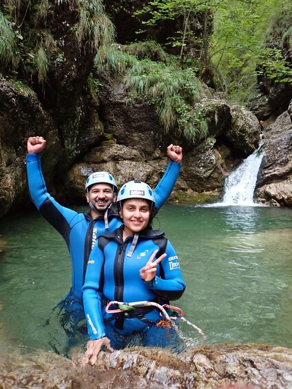 Picture 23 for Activity Bovec: Thrilling Canyoning in Sušec Gorge with Photo service