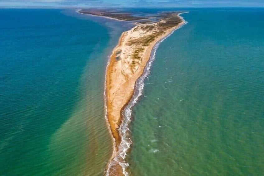 Shah Dili (Spit of the King). It is the farthest land part of Azerbaijan in the east