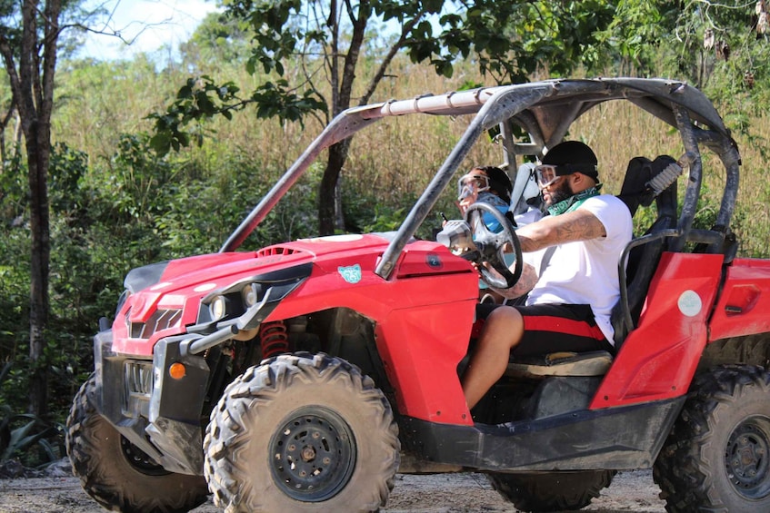 Picture 4 for Activity Playa del Carmen: Riviera Maya Buggy Tour with Cenote Swim