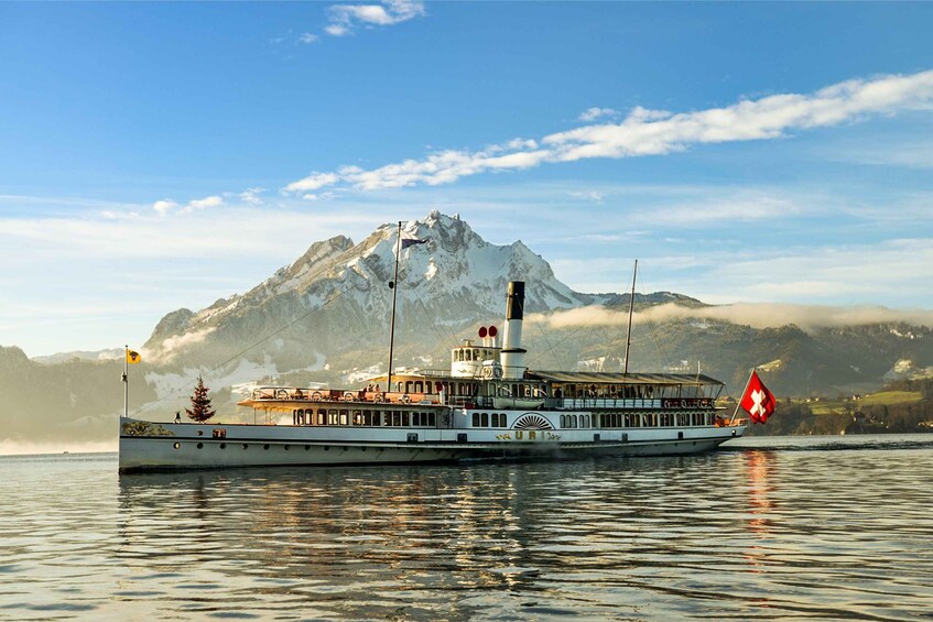 From Lucerne: Mt. Pilatus Gondola, Cable Car, and Boat Trip