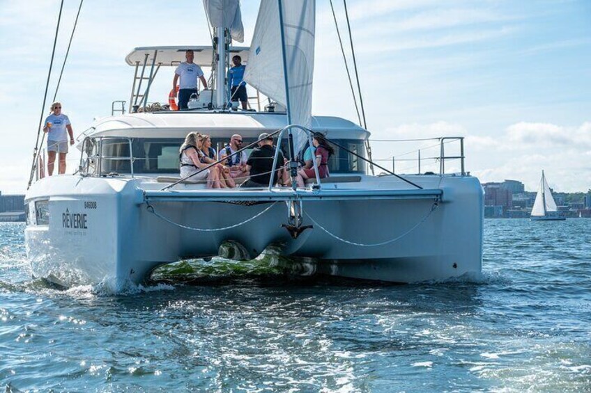 JFarwell Sunset Luxury Catamaran Sail in Halifax