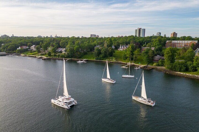 JFarwell Sunset Luxury Catamaran Sail in Halifax