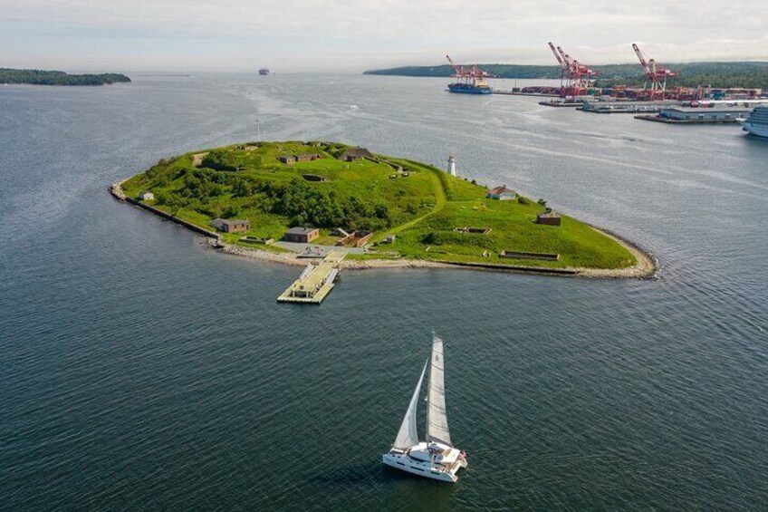 JFarwell Sunset Luxury Catamaran Sail in Halifax