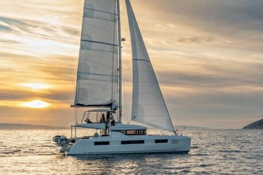 Private Sunset Luxury Catamaran Sail in Halifax