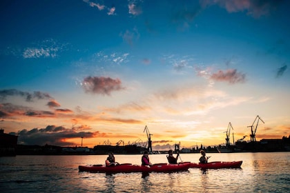 Danzica: Tour in kayak al tramonto