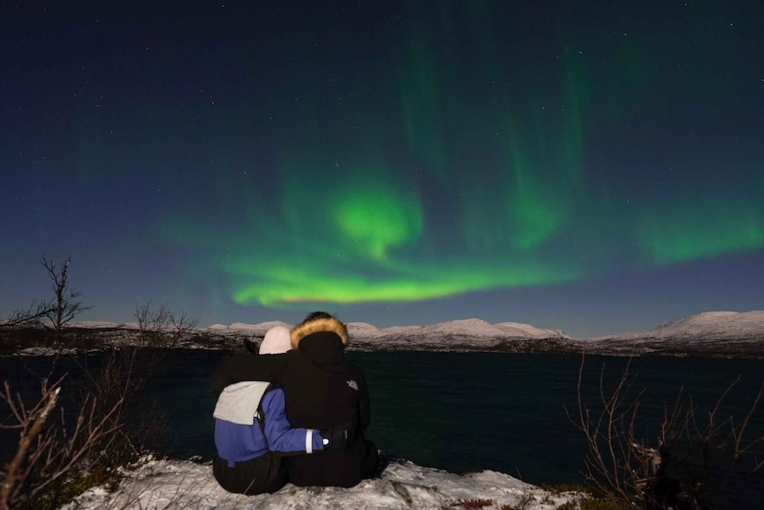 Picture 5 for Activity Kiruna: Northern Lights Tour with Dinner in Abisko