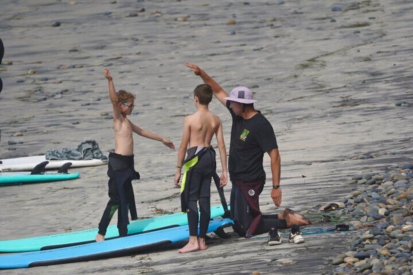 Leucadia Beach Surf Lessons 