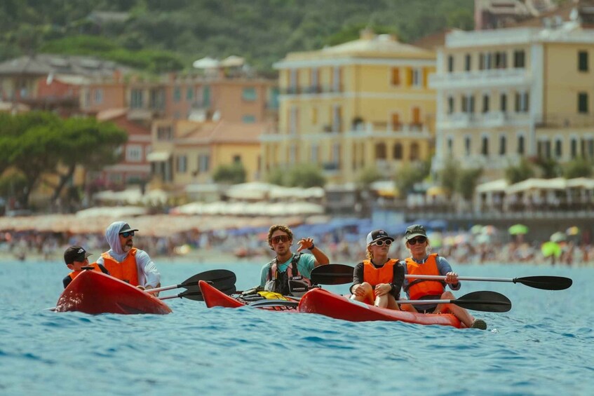 Picture 3 for Activity From Monterosso to Vernazza: Guided Cinque Terre Kayak Tour