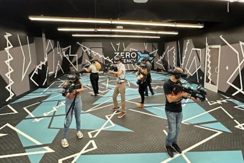 Experience Zero Latency Virtual Reality in Max Action Arena