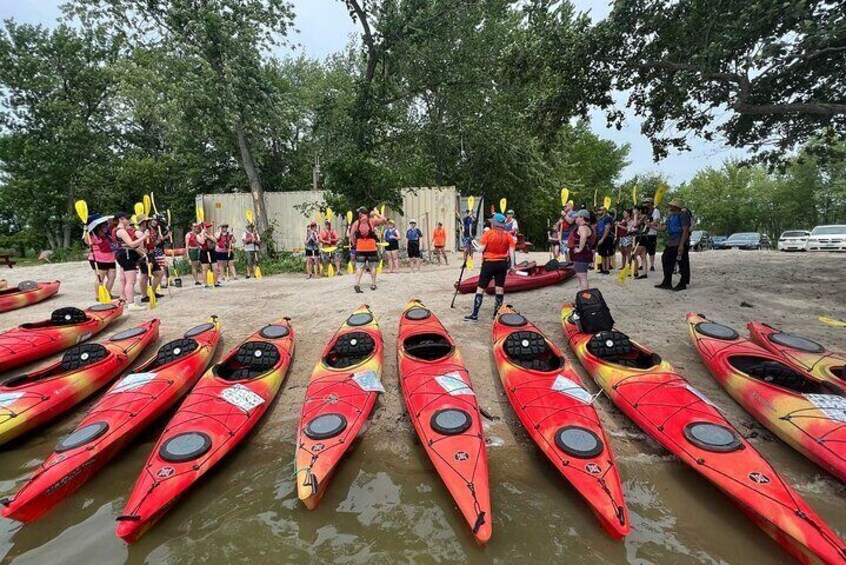 Single Guided Kayaking Tour near Chicago