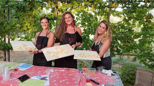 Palermo: Traditionelle sizilianische Kochstunde mit lokalem Wein