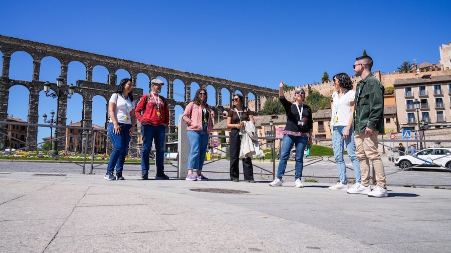 Best of Segovia: Entrance to the Cathedral and the Alcázar