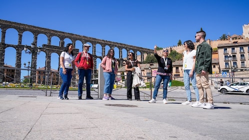 Best of Segovia: Entrance to the Cathedral and the Alcázar