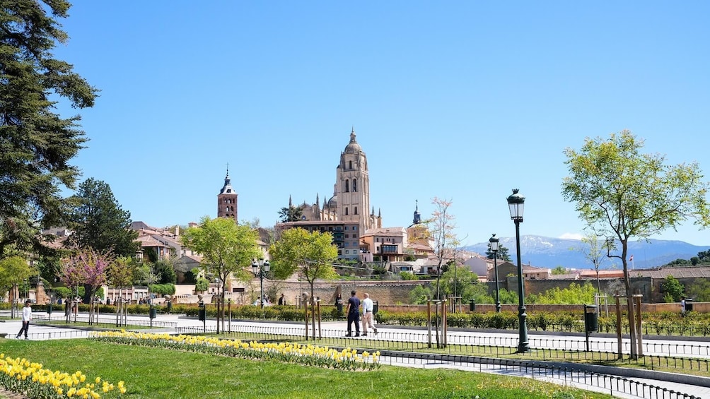 Best of Segovia: Entrance to the Cathedral and the Alcázar