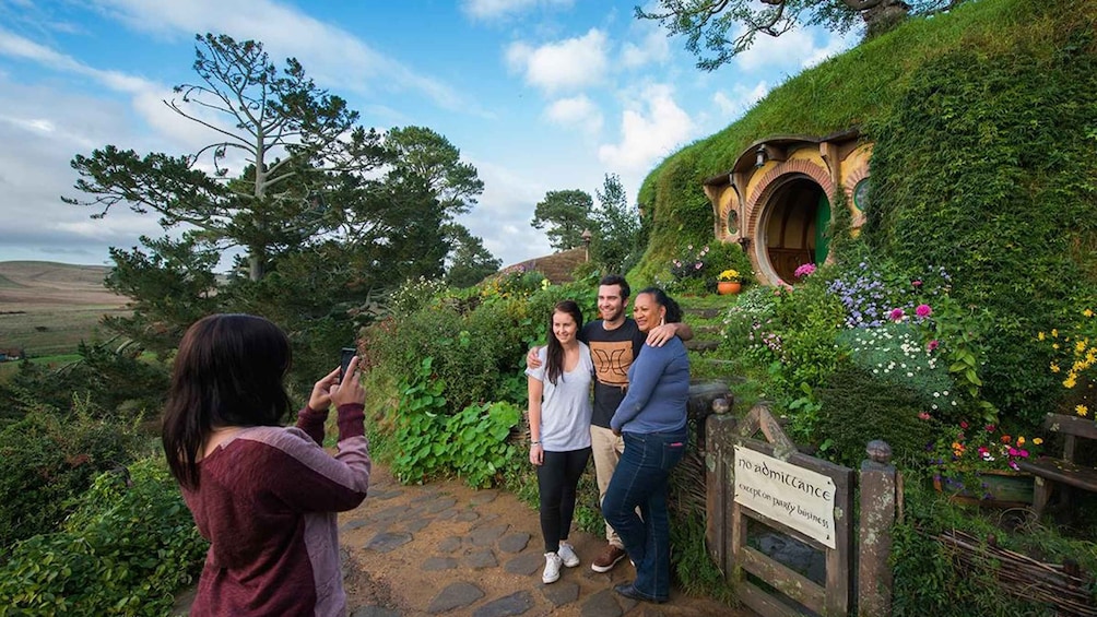 Picture 3 for Activity Auckland: Hobbiton Movie Set and Waitomo Small Group Tour