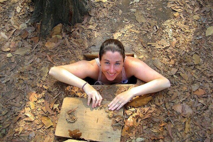 Private Cu Chi Tunnels Half Day Tour with Flexible Pickup time
