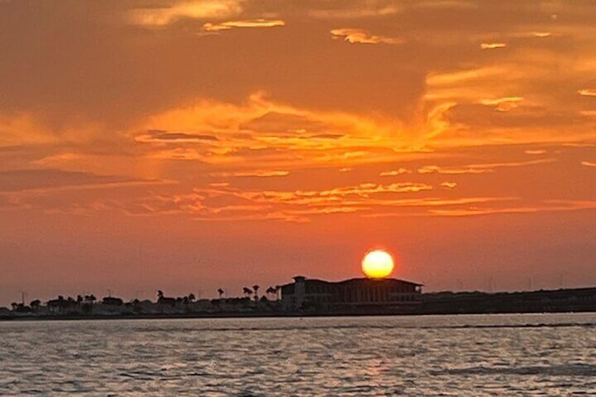 Sunset over Pensacola Beach