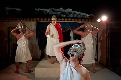 Athènes : Représentation théâtrale de la Grèce antique