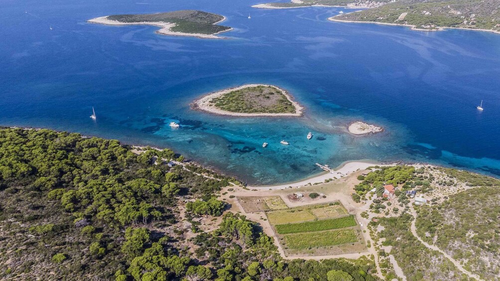 Picture 2 for Activity Hvar: Blue and Green Caves Boat Tour with Stiniva Beach