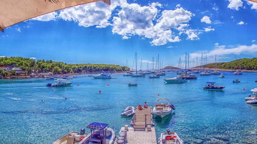 Picture 1 for Activity Hvar: Blue and Green Caves Boat Tour with Stiniva Beach