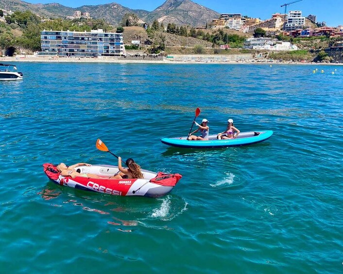 Picture 3 for Activity Málaga: Boat Tour w/ Snorkeling, Water Activities, and Lunch