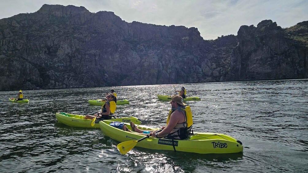 Picture 10 for Activity Saguaro Lake: Guided Kayaking Tour