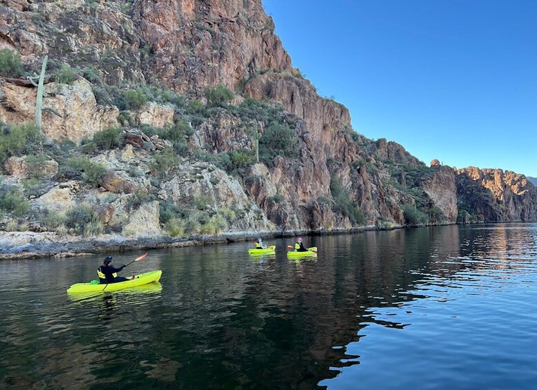 Picture 8 for Activity Saguaro Lake: Guided Kayaking Tour