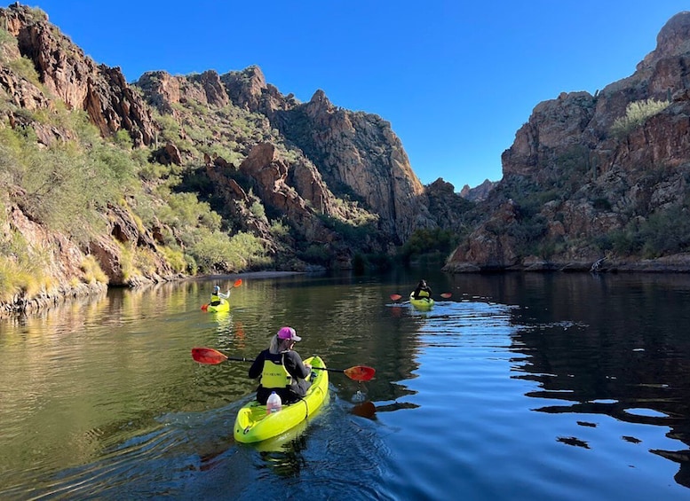Picture 3 for Activity Saguaro Lake: Guided Kayaking Tour
