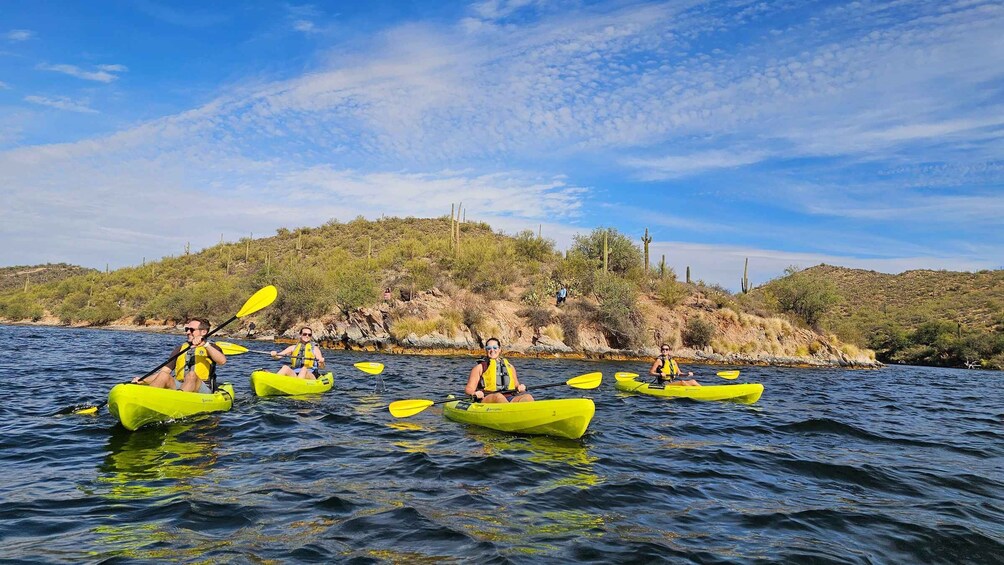 Picture 14 for Activity Saguaro Lake: Guided Kayaking Tour