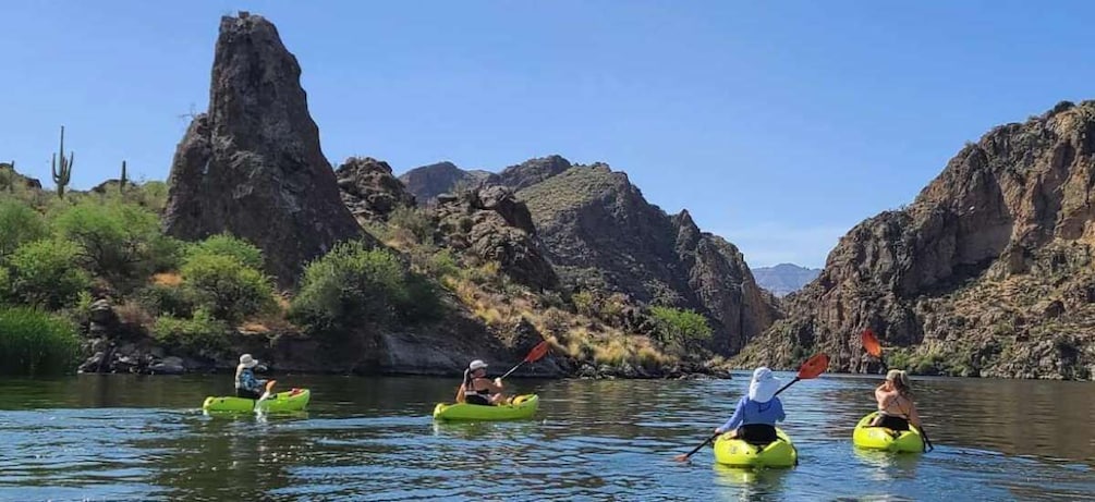 Picture 5 for Activity Saguaro Lake: Guided Kayaking Tour