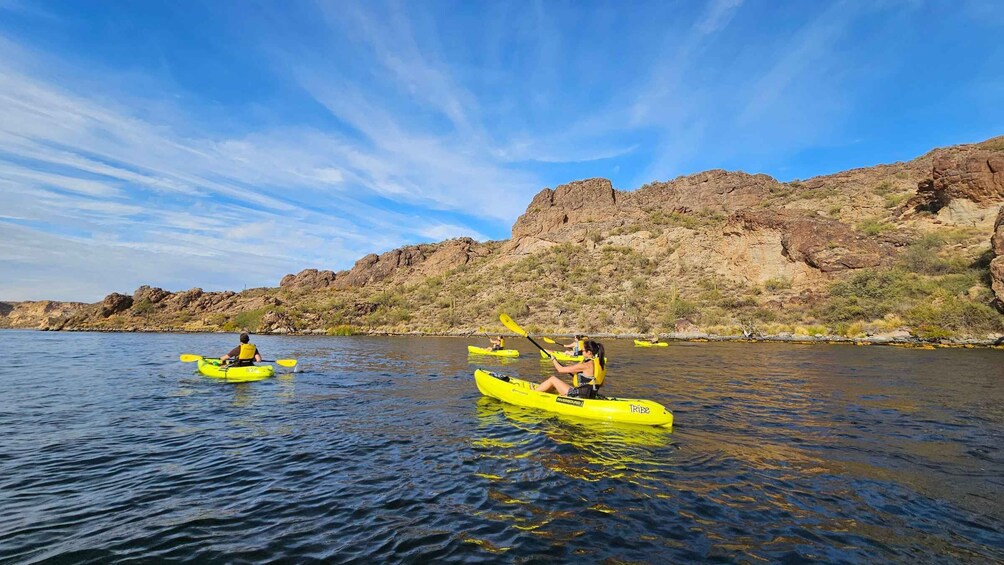 Picture 13 for Activity Saguaro Lake: Guided Kayaking Tour