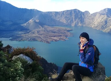 Trek de 2 jours au Mont Rinjani jusqu'au bord du cratère de Senaru