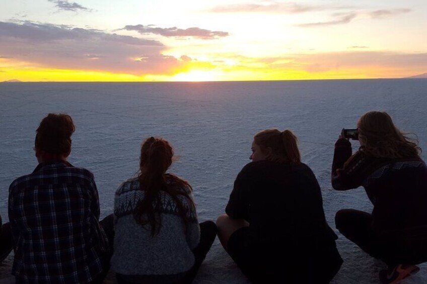 Salt Flats Sunset