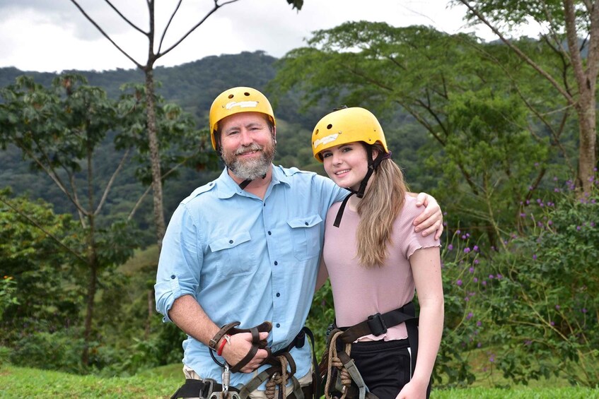 Picture 4 for Activity La Fortuna: Zip Line Experience and Thermal Pools