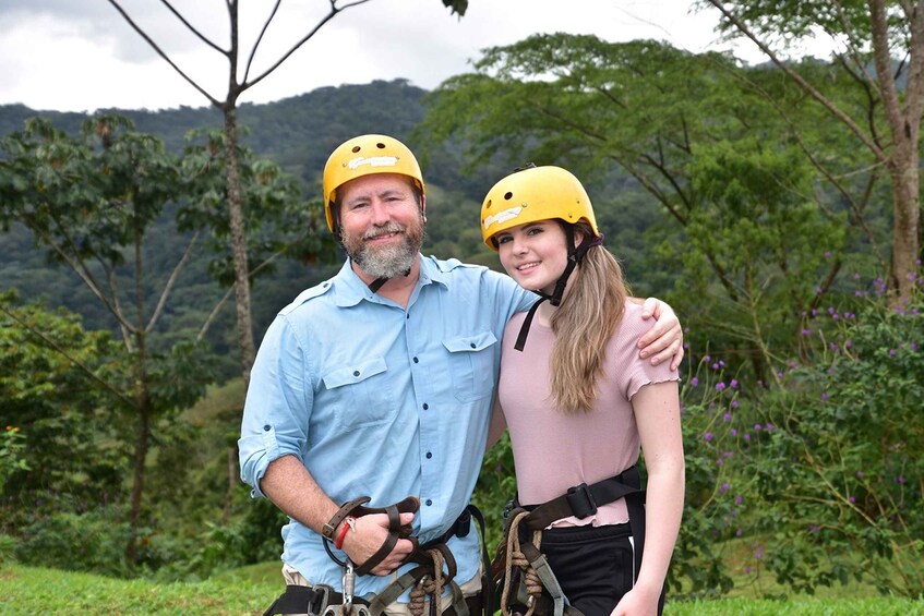 Picture 4 for Activity La Fortuna: Zip Line Experience and Thermal Pools