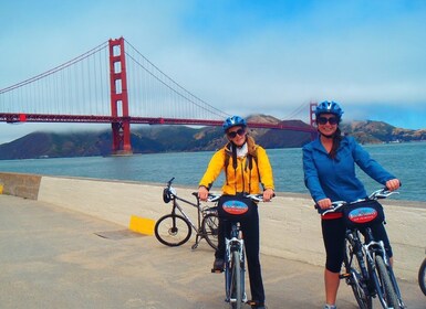 Pont du Golden Gate : Visite guidée à vélo électrique jusqu'à Sausalito