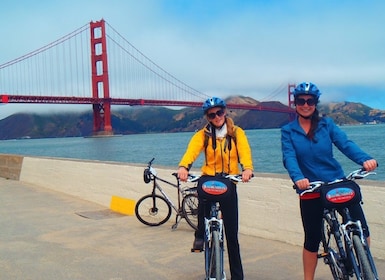 Pont du Golden Gate : Visite guidée à vélo électrique jusqu'à Sausalito
