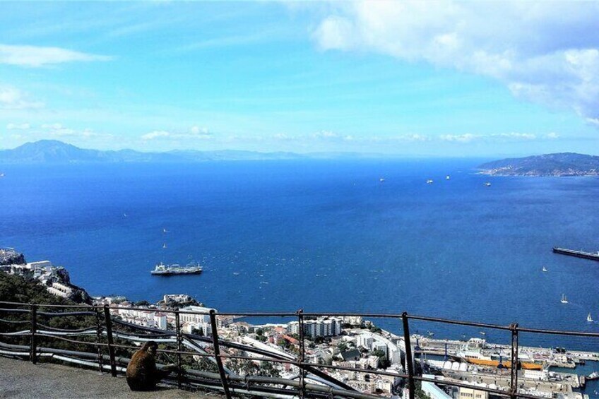 Strait in Gibraltar