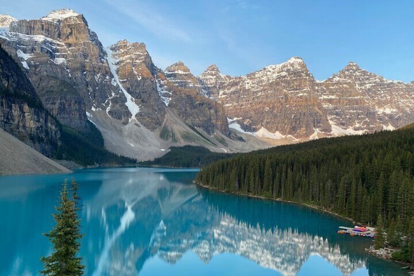 Moraine Lake and the Ten Peaks