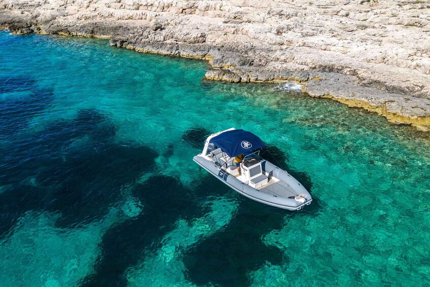 Picture 4 for Activity Hvar: Private Best Beaches Boat Tour with Wine Tasting