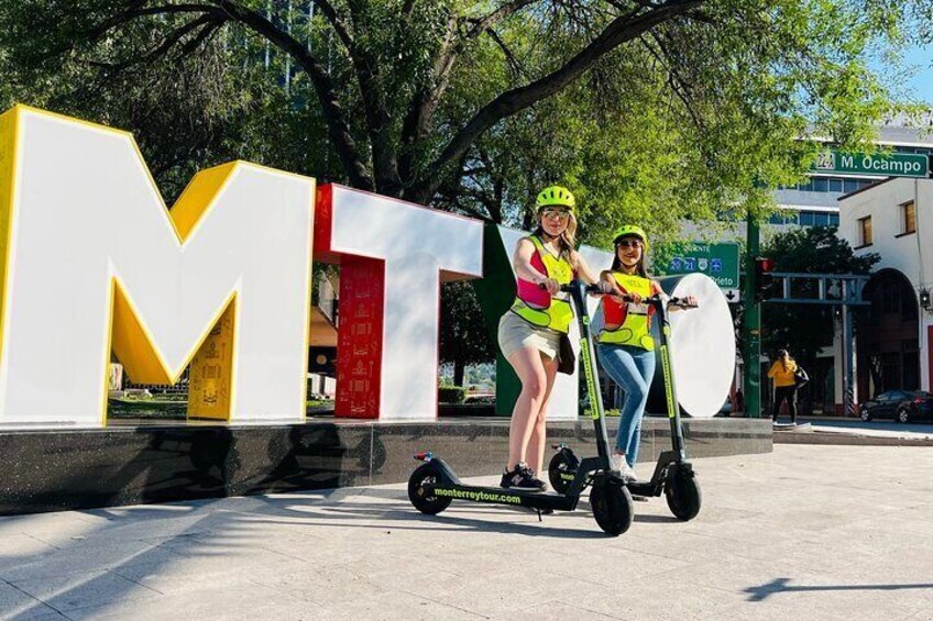 Electric Scooter Tour in Monterrey 2 hours