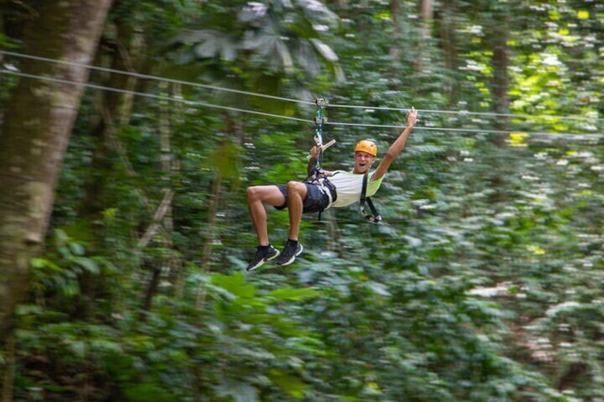 St Lucia Ultimate 3 Package: Aerial Tram, Zipline and Hiking