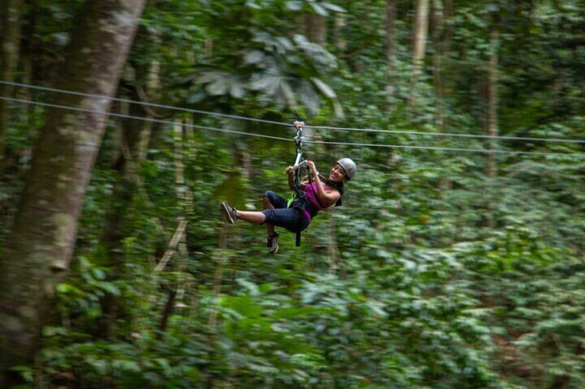 St Lucia Ultimate 3 Package: Aerial Tram, Zipline and Hiking