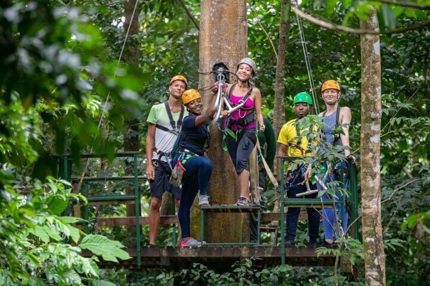 St Lucia Ultimate 3 Package: Aerial Tram, Zipline and Hiking