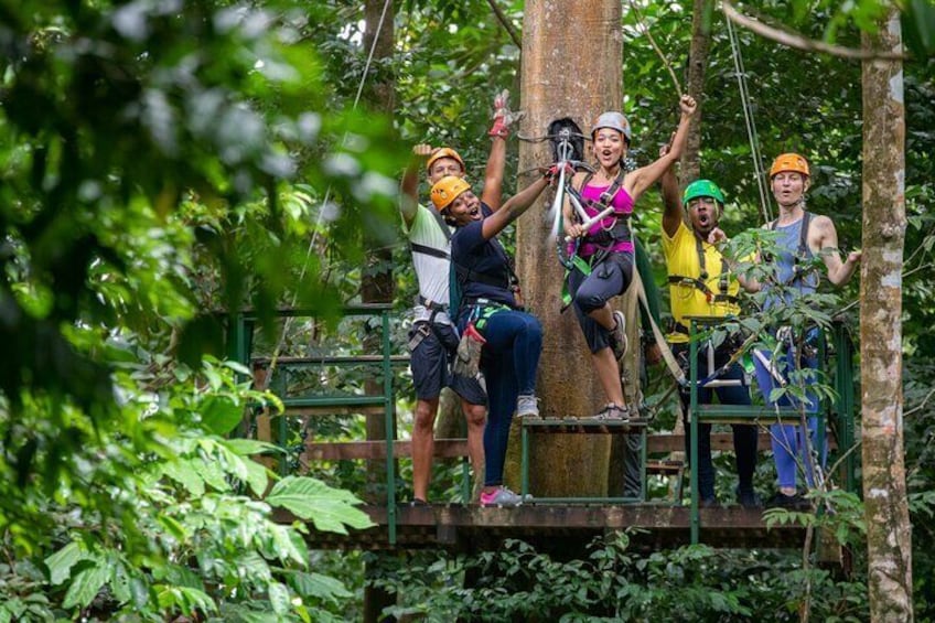 St Lucia Ultimate 3 Package: Aerial Tram, Zipline and Hiking