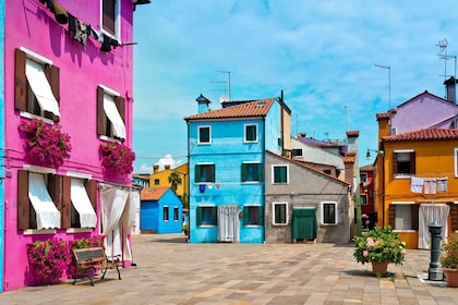 Tur i den venetianske lagune: Besøg i Murano, Burano og Torcello